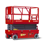 MAGNI ES1012AC+ Elektro-Scherenarbeitsbühne 10,0 mtr.