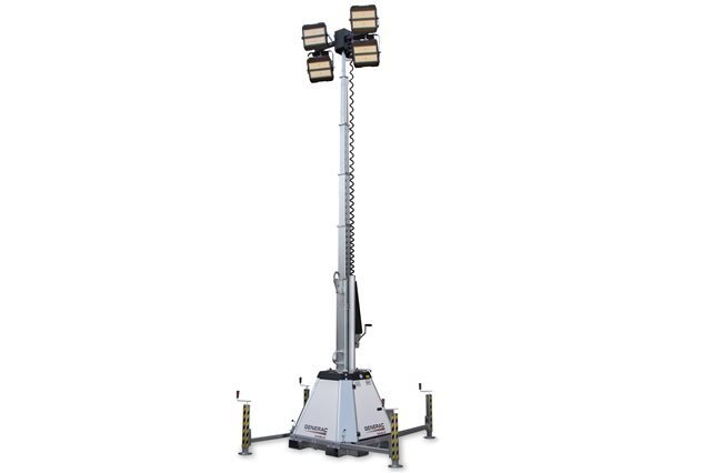 PRAMAC-Generac CTF 10 elektrischbetriebener Lichtmast – Bild 3