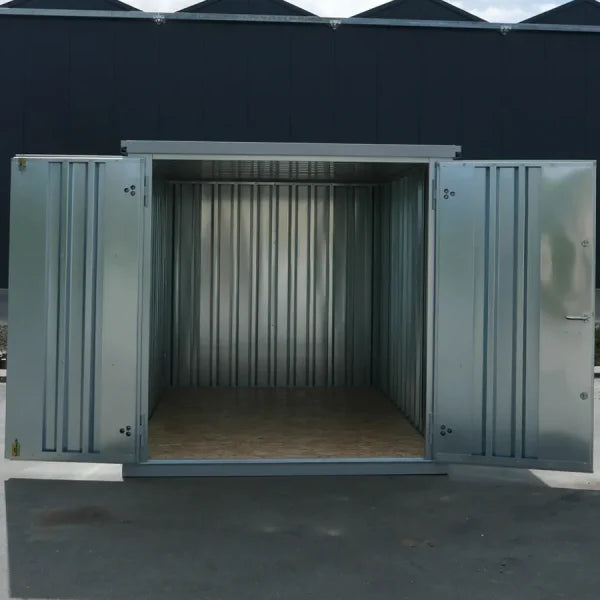 Lagercontainer 3×2 Meter Galvanisiert Doppeltüren Kurze Seite – Bild 5
