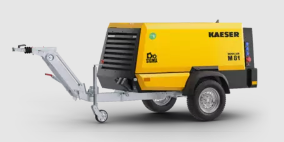 KAESER MOBILAIR M76 – Baukompressor mit Stromerzeuger 8,5 kVA mobil