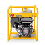 WACKER NEUSON PT2A benzinbetriebene Schmutzwasserpumpe