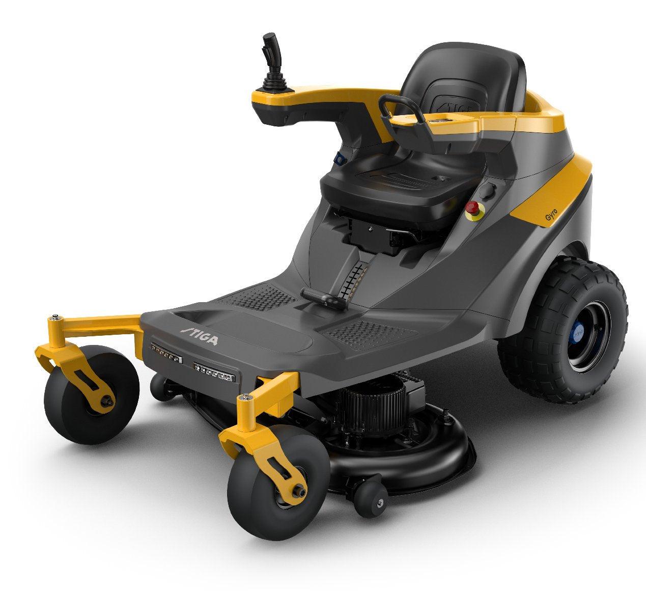 Stiga vollelektrischer Axialmäher Gyro 700e mit Akku und Ladegerät-Neu – Bild 2