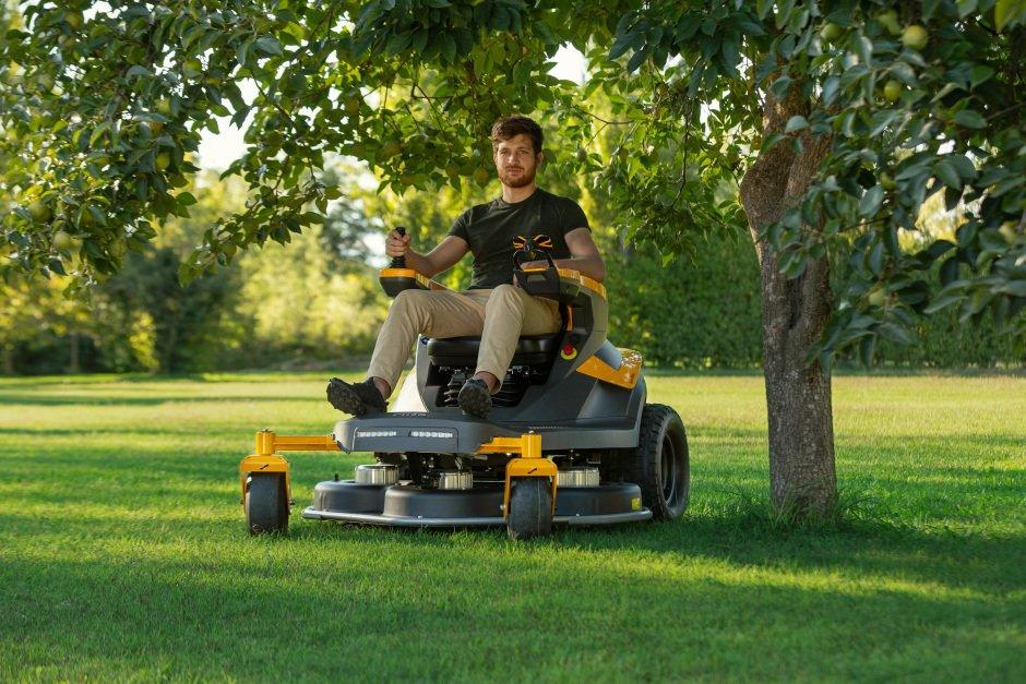 Stiga Akku-Zero-Turn-Mäher Gyro 900e – Modell 2025-Neu – Bild 19