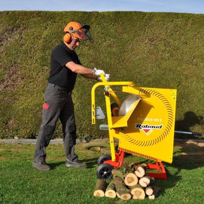 RABAUD XYLOSCIE 600 ET | elektrische Kreissäge mit Wippe – Bild 3