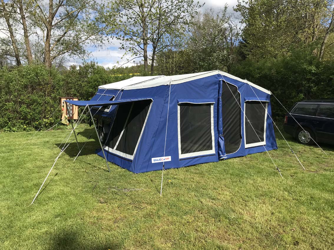 Zeltanhänger OUTDOOR L, inkl Vorzelt und Bordwanderhöhung – Bild 3