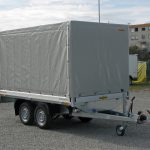 Humbaur HT203116 Planenaufbau LH 1600 mm – Grau