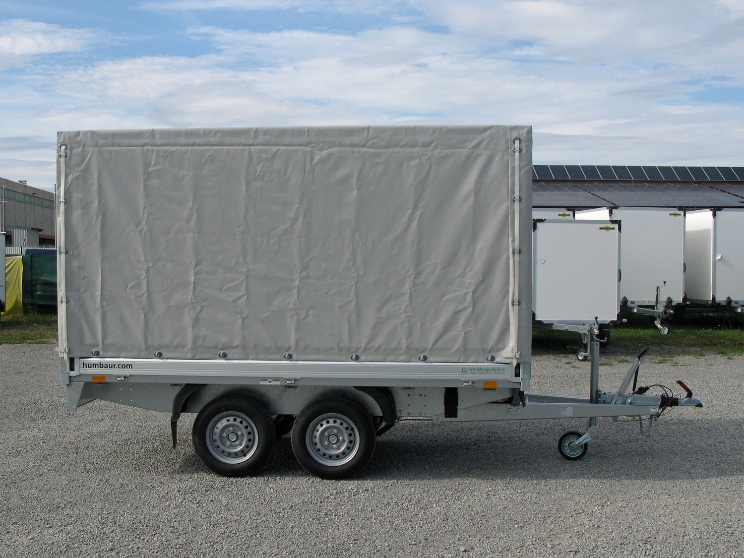 Humbaur HT203116 Planenaufbau LH 1600 mm grau