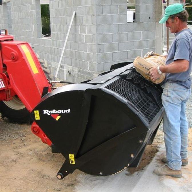 RABAUD TURBOMIX 675 GH | Betonmischschaufel für Radlader 12,0 – 16,0 to. – Bild 6