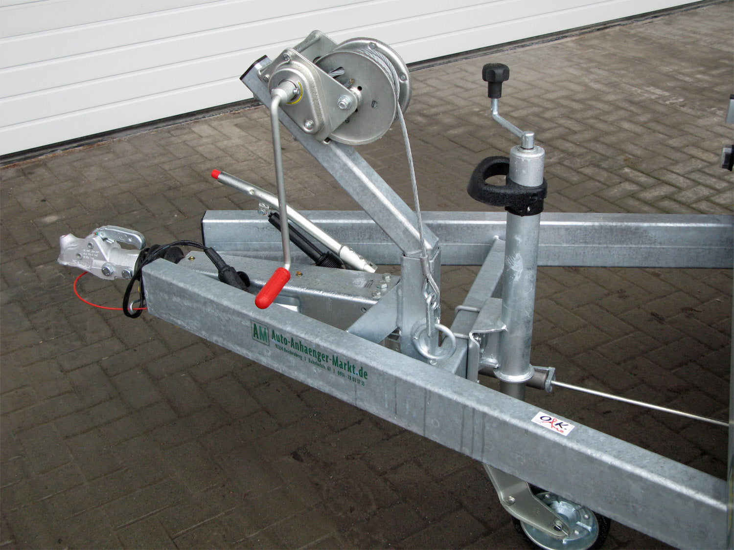 Unsinn UF 4220-30-13 Auffahrschienen und Winde – Bild 8