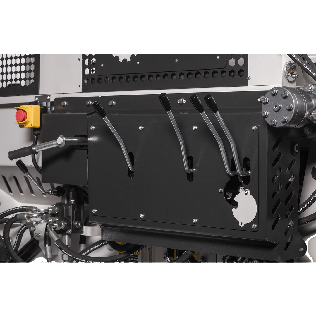 LUMAG SSA-400Z-HPRO/S | Zapfwellen-Sägespaltmaschine mit Fördenband & Zuführförderband – Bild 5