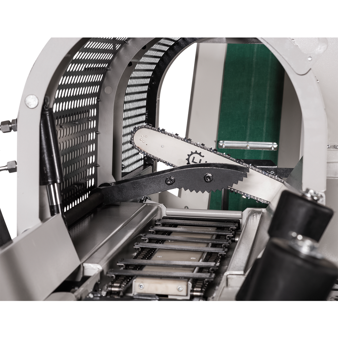 LUMAG SSA-400Z-HPRO/S | Zapfwellen-Sägespaltmaschine mit Fördenband & Zuführförderband – Bild 2