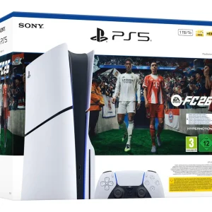 Sony PlayStation 5 PS5 Slim Disc Edition 1TB Konsole inkl. EA Sports FC 26 | 4K UHD | Blu-ray | Wi-Fi 6